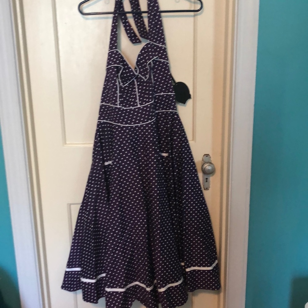 Hell bunny polka dot dress